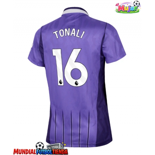 Camiseta Tottenham Hotspur Sandro Tonali #16 Tercera Equipación Replica 2026-27 para mujer mangas cortas